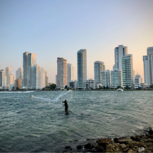 Découverte des plages à Bocagrande